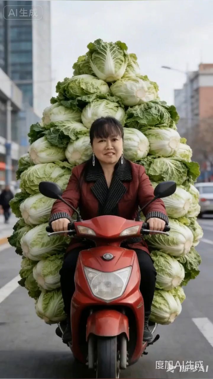 大白菜的丰收季节