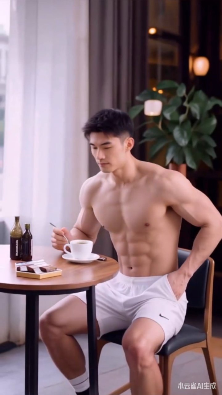 西装很帅,肌肉更帅,颜值帅炸了