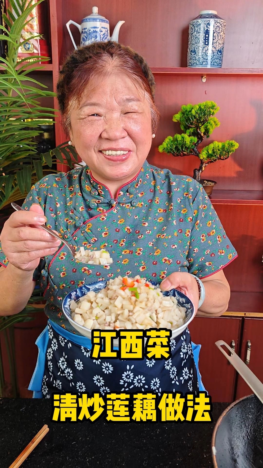 江西小炒,姐们们学会了这个清炒莲藕的做法,赶紧做给孩子吃