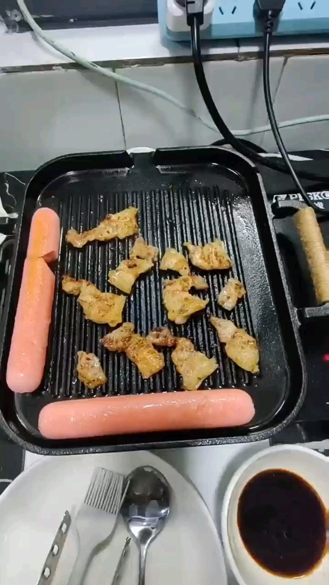 敬辉铸铁无涂层烧烤盘