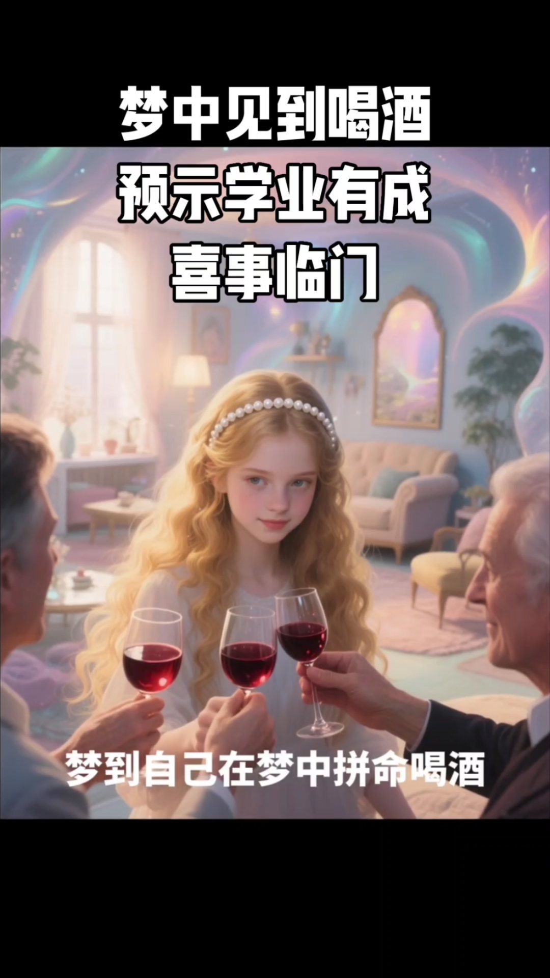 梦中见到喝酒 预示学业有成 喜事临门
