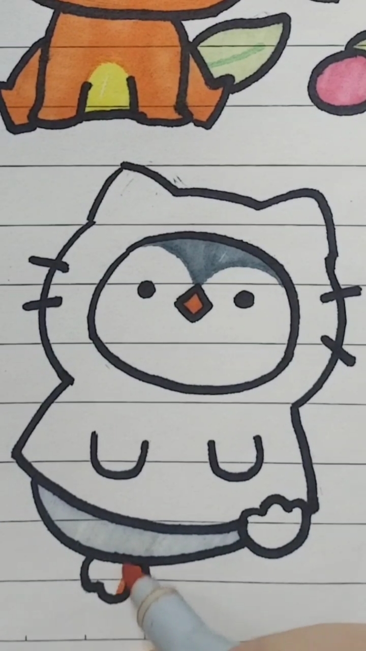 【企鹅简笔画二】