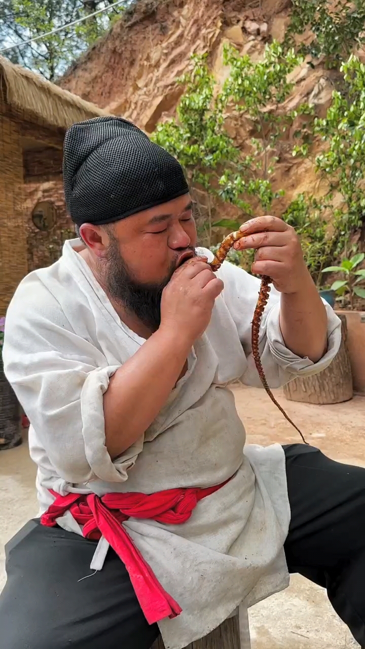 烧烤章鱼,麻辣鲜香,海鲜界口感炸弹
