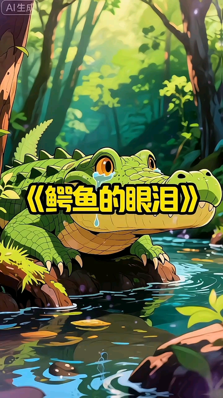 鳄鱼吃东西为什么流泪？