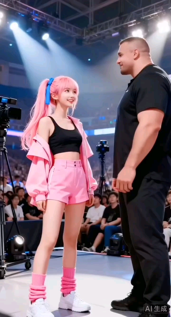 功夫美女对战肌肉男功夫