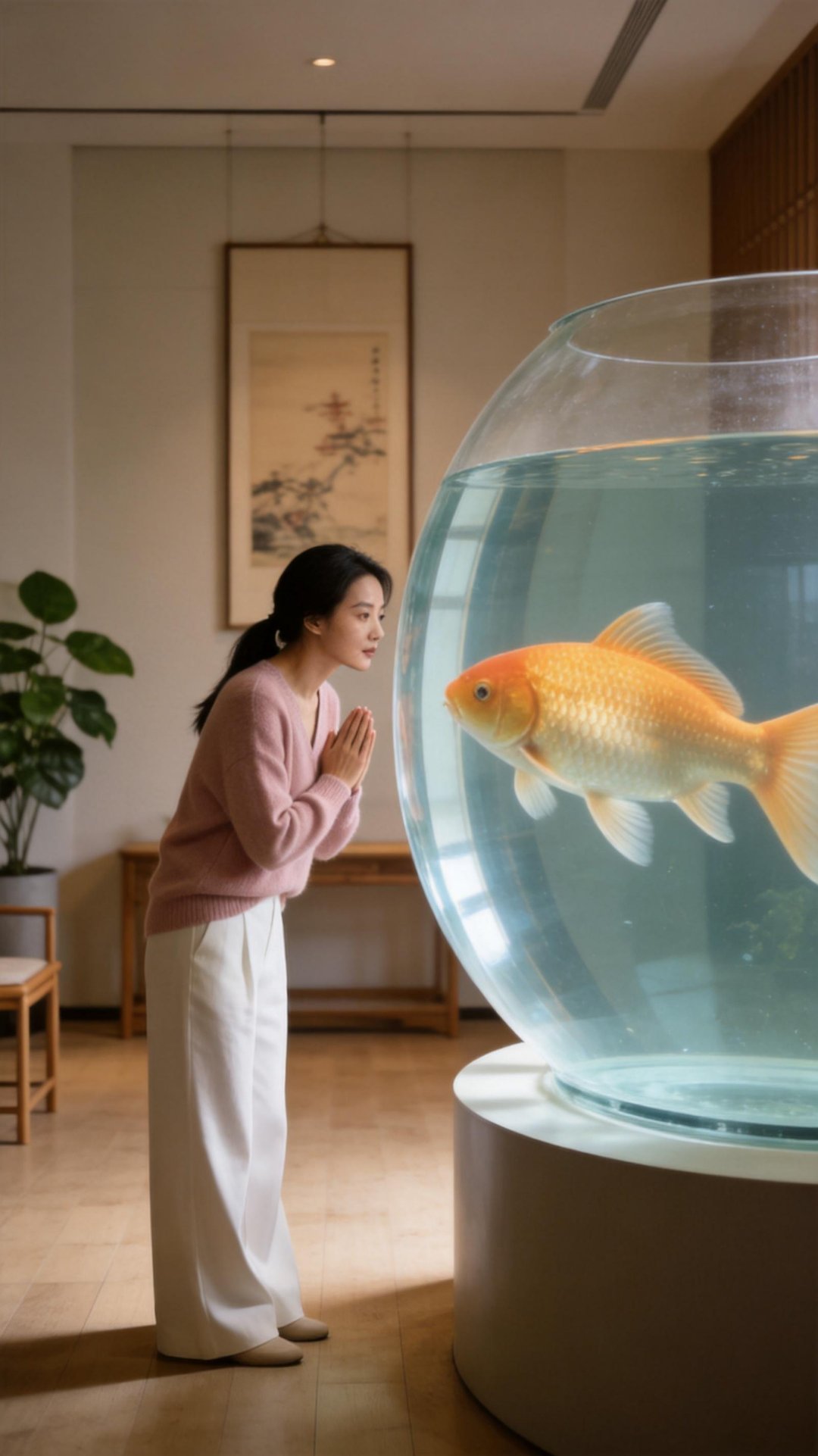 与金鱼的日常