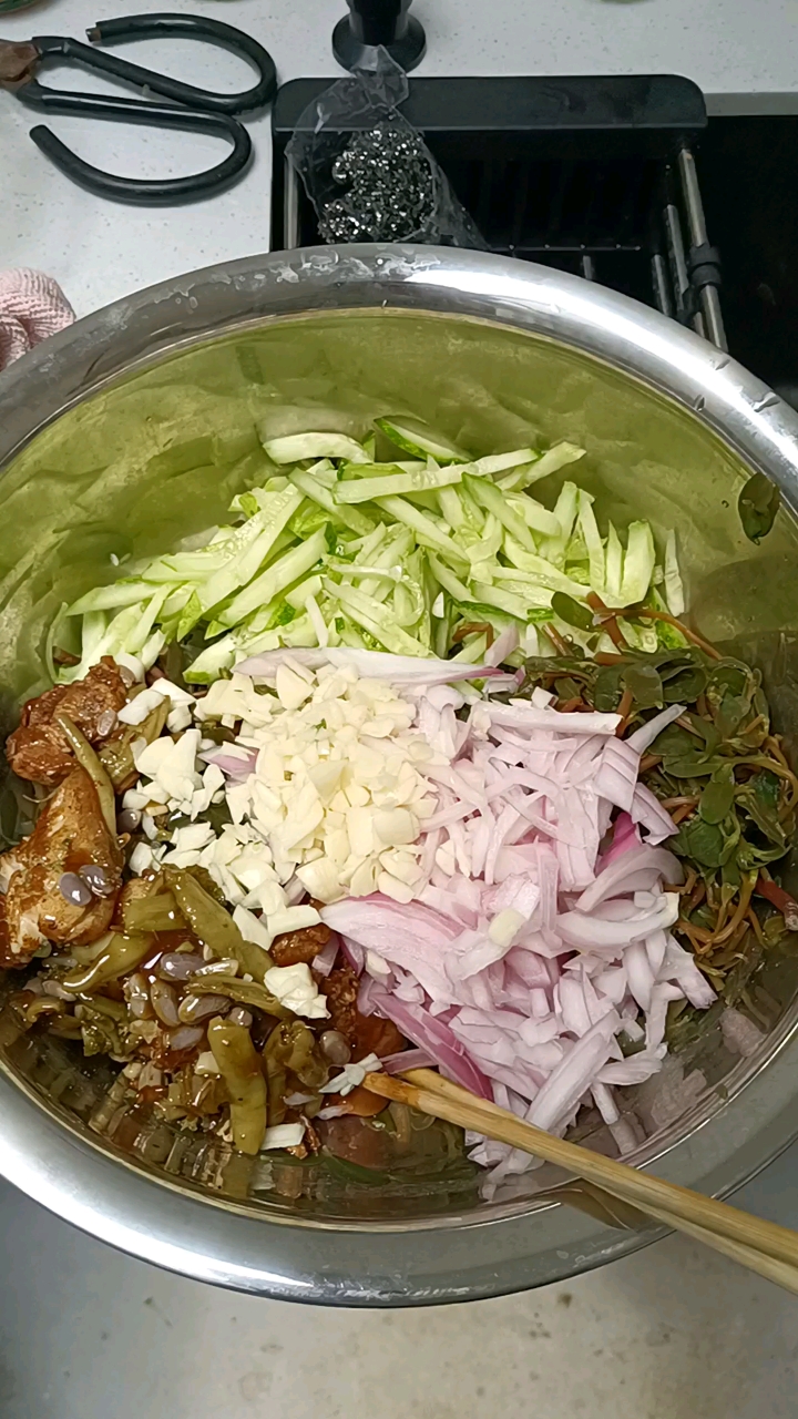 马齿苋凉拌菜-北京密云香酥梨果园