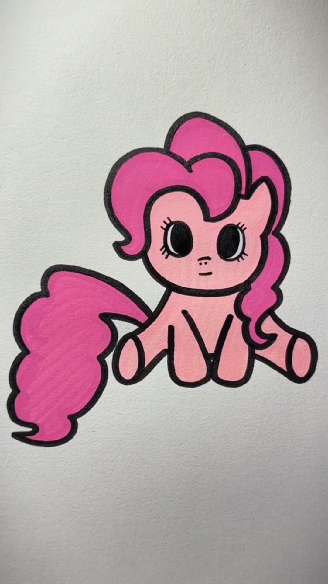 沉浸式涂色小马宝莉中的萍琪派 #手绘 #沉浸式 #小马宝莉