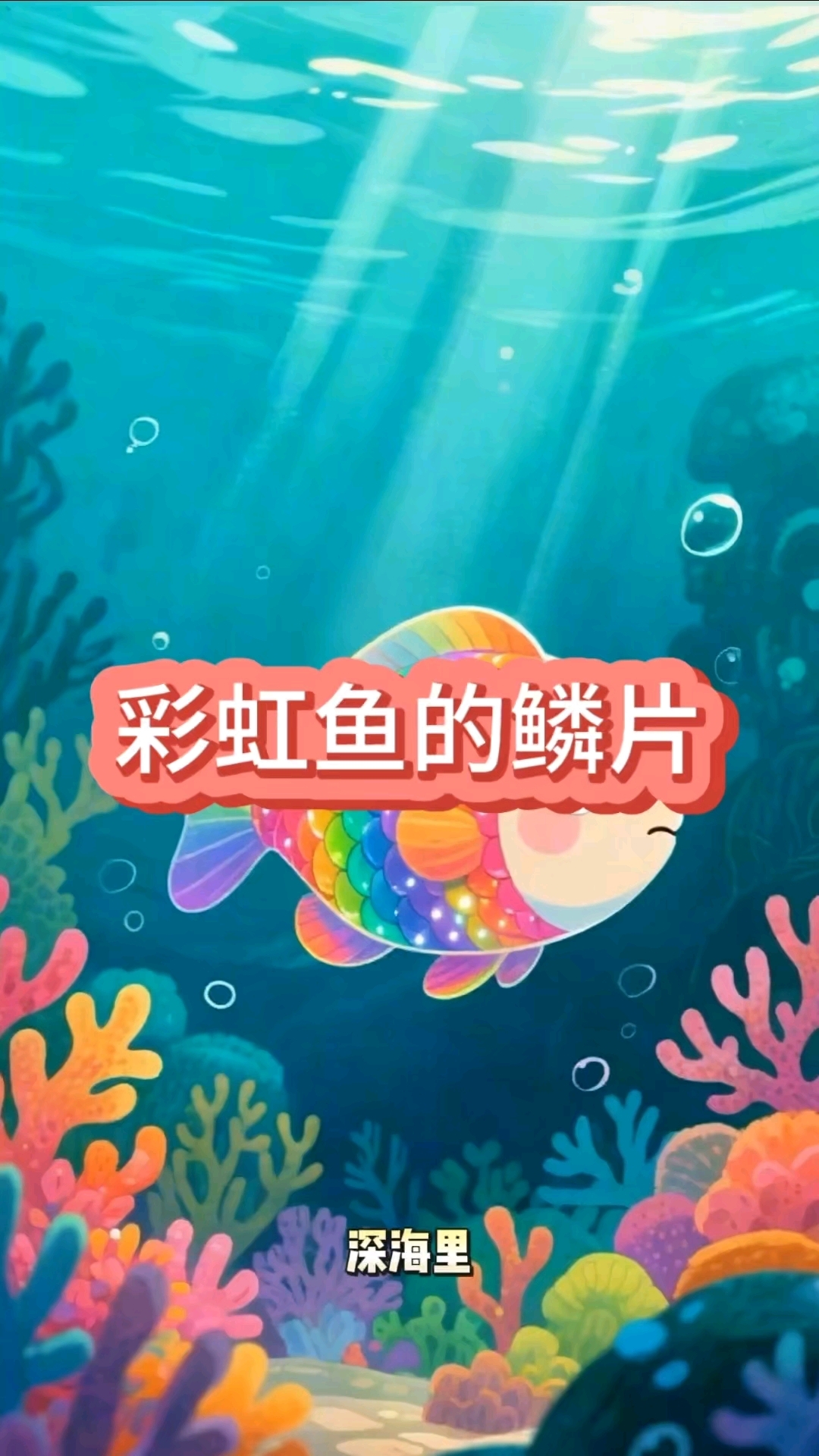彩虹鱼的鳞片