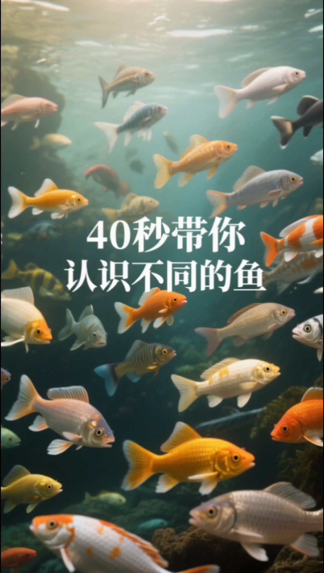 40秒带你认识不同的鱼