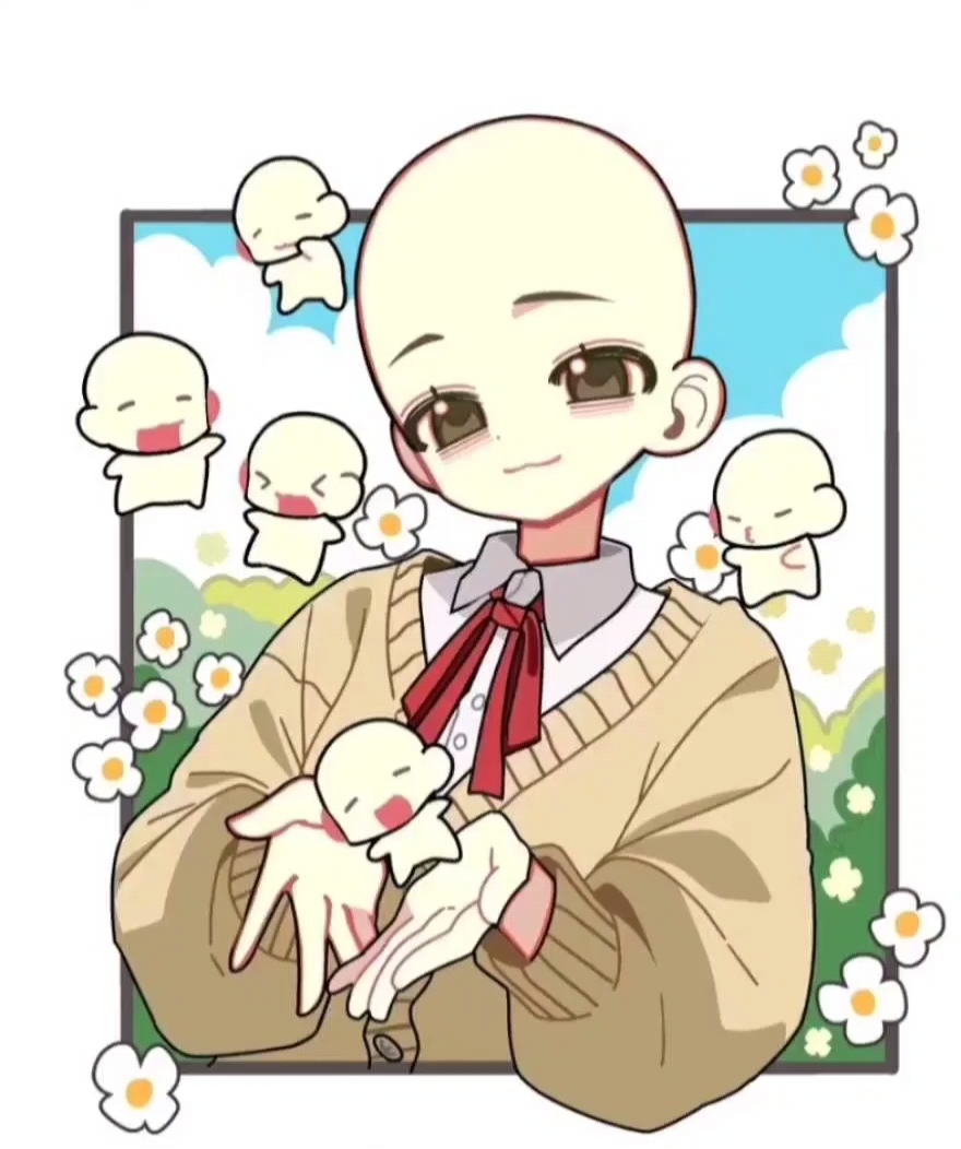 咪的天，模板也太好用了吧！（用模板画的OC） 不喜勿喷！