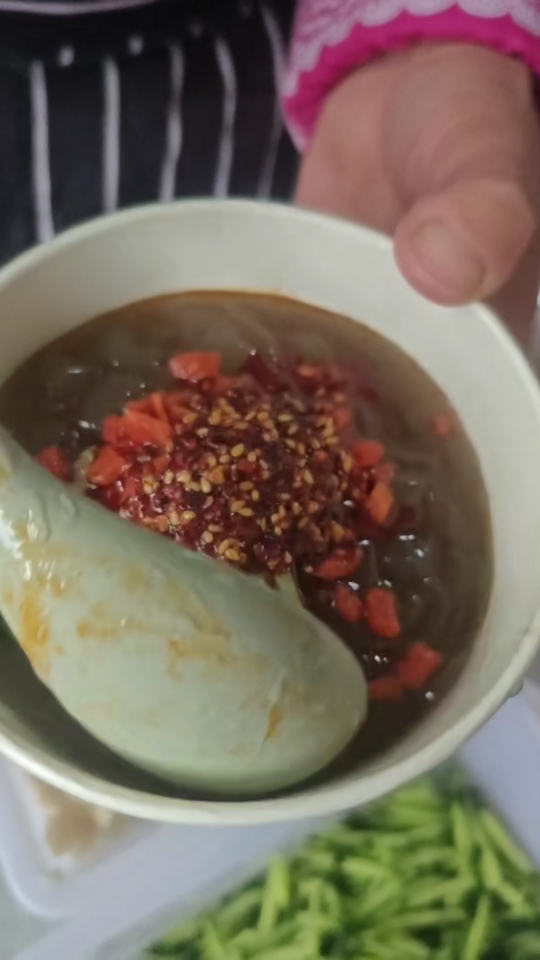 萧县手工蛙鱼,娃娃鱼,冰凉爽口,酸甜香辣,搭配萧县卷面皮