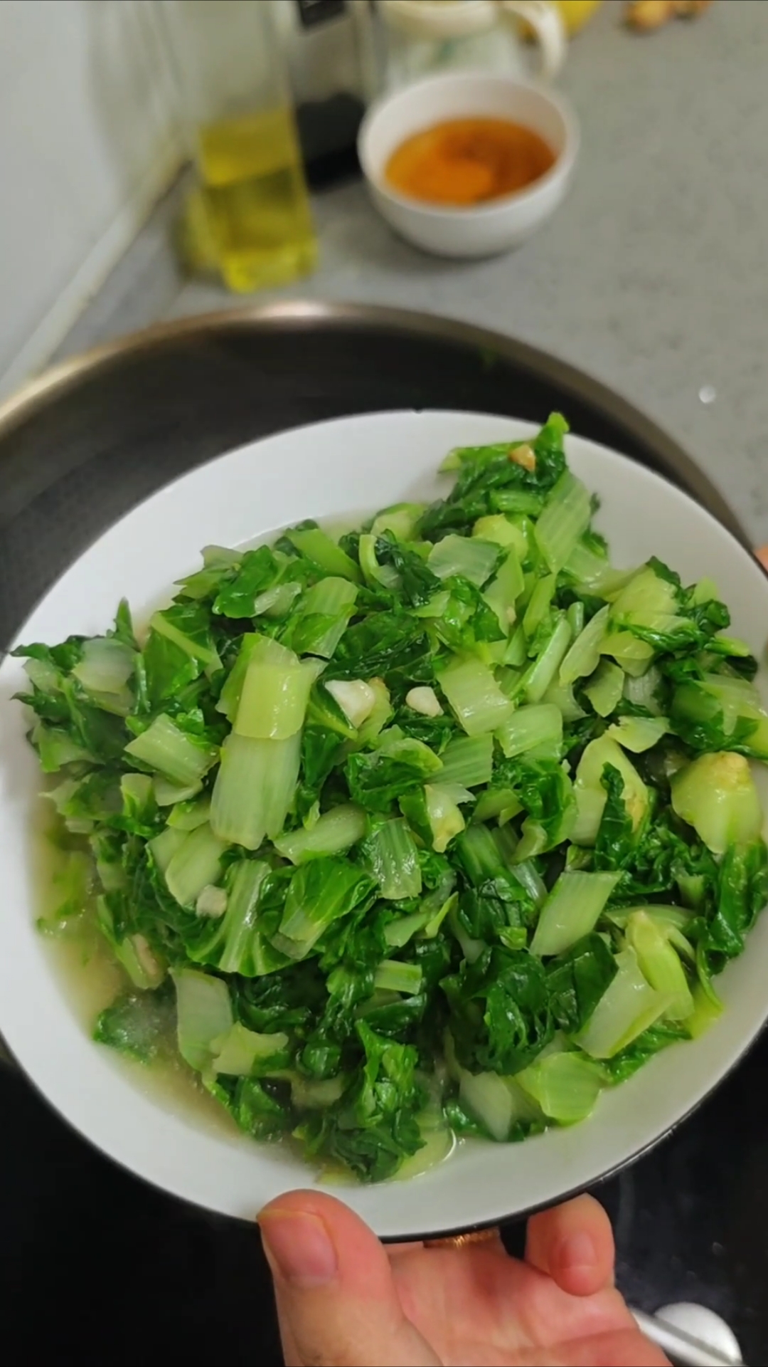 清炒小白菜