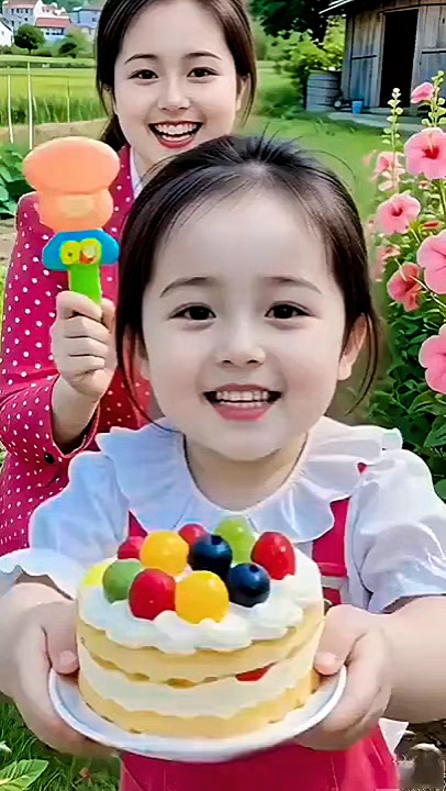 祝可爱的小美女生日快乐茁壮成长#小蛋糕大幸福# #晒出我最爱的照片#