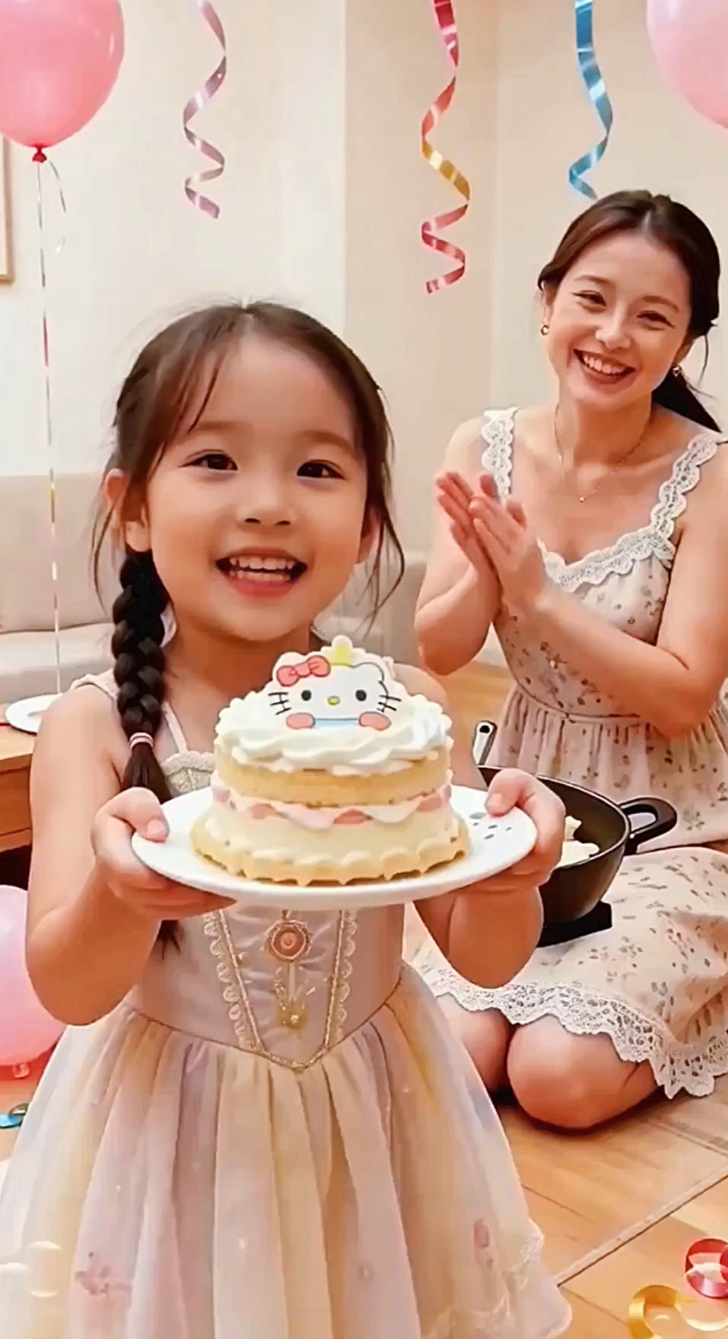祝可爱宝贝儿生日快乐#生日蛋糕好甜# #晒出她的美好#