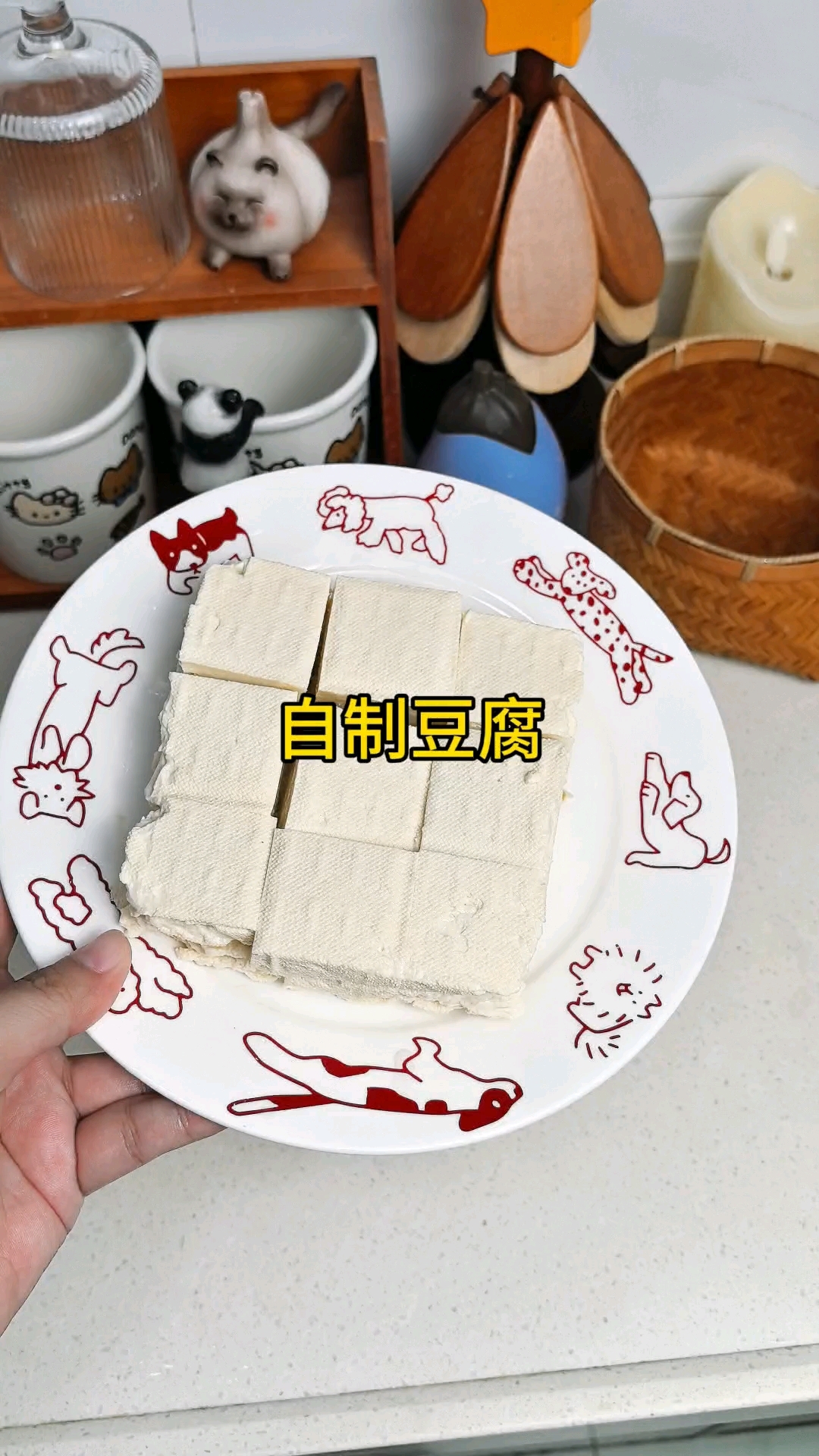 自制豆腐其实特别简单。学会了再也不用买豆腐吃了简单干净没狠活