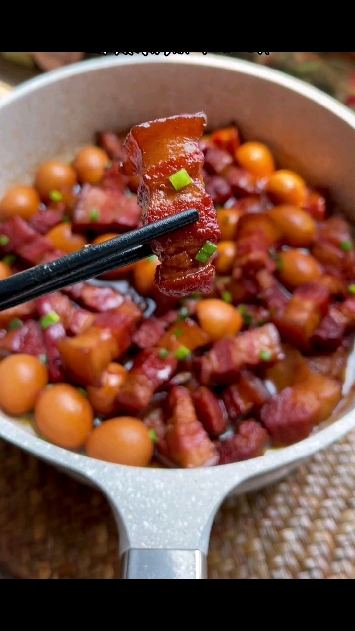 贴秋膘美食红烧肉