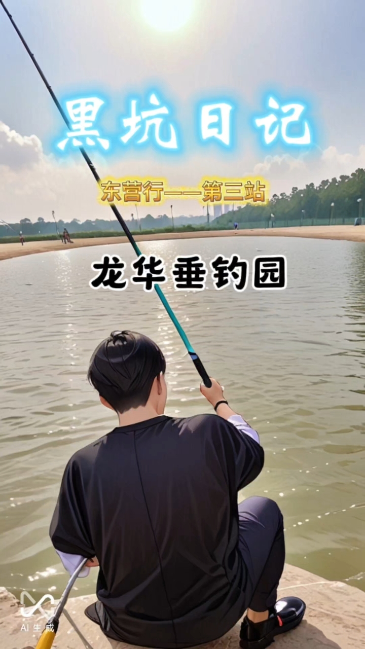 黑坑钓鱼,四海钓鱼,东营站欣雅垂钓园