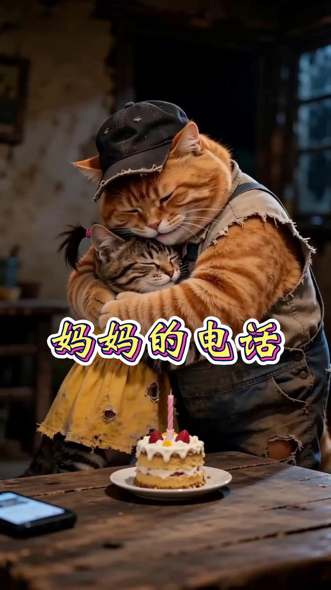 小孩子能有什么坏心思呢?只是想妈妈早点回家#生日蛋糕超甜# #萌宠出道计划# #情感故事#