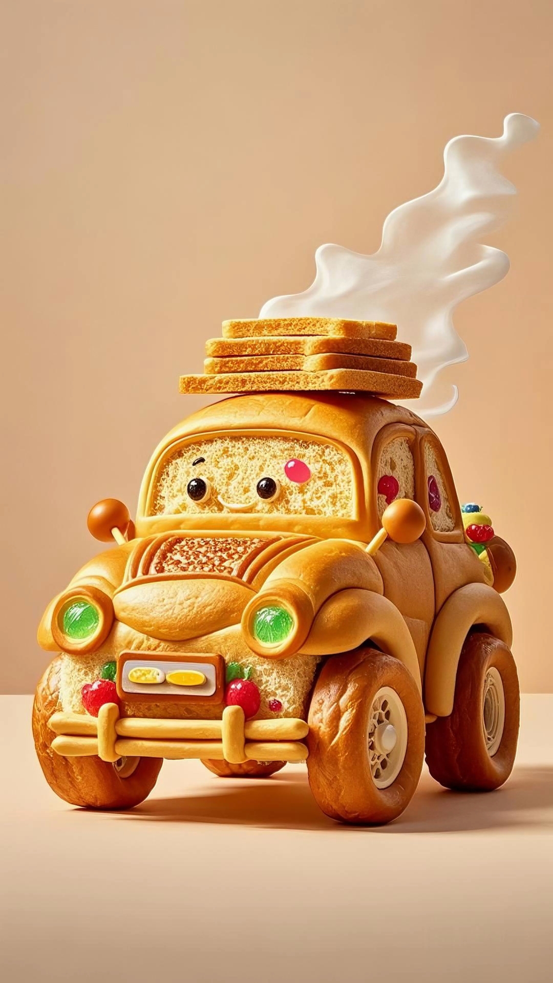 面包车,面包沙滩车,面包碰碰车,面包小货车,太有创意了