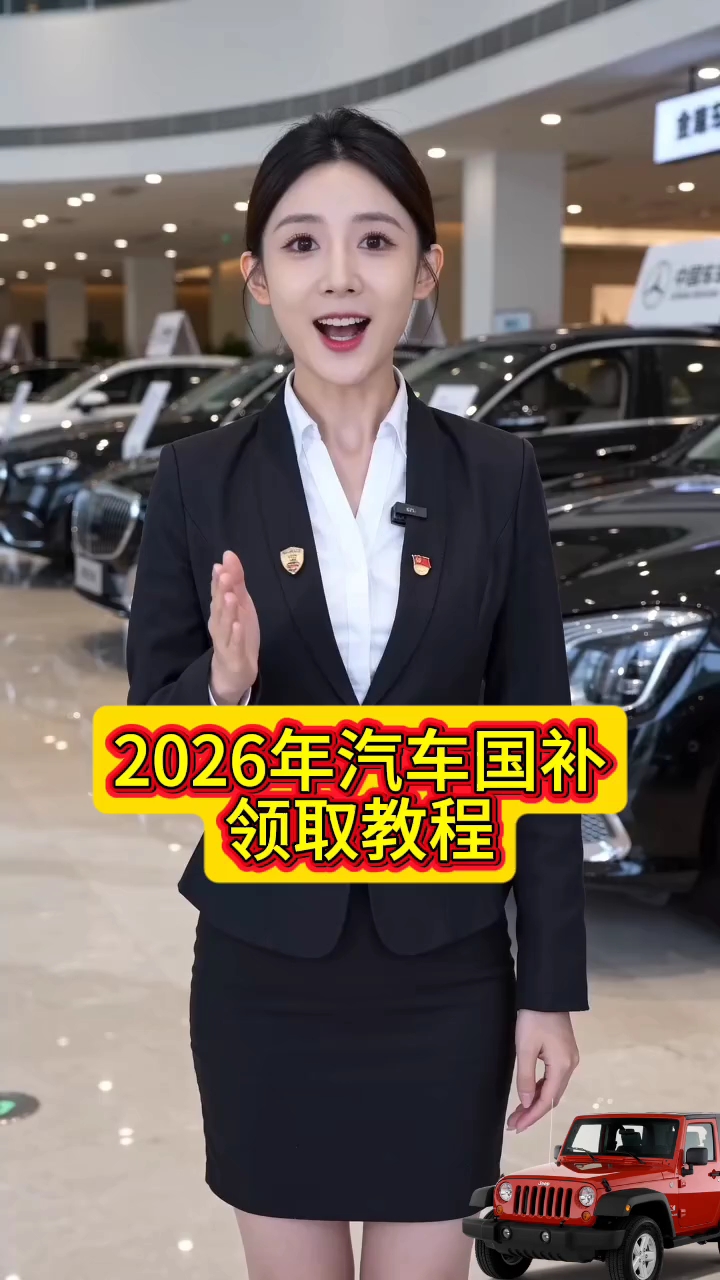2026年汽车国补领取教程#汽车国补领取# #国家补贴政策# #2026年汽车国补#