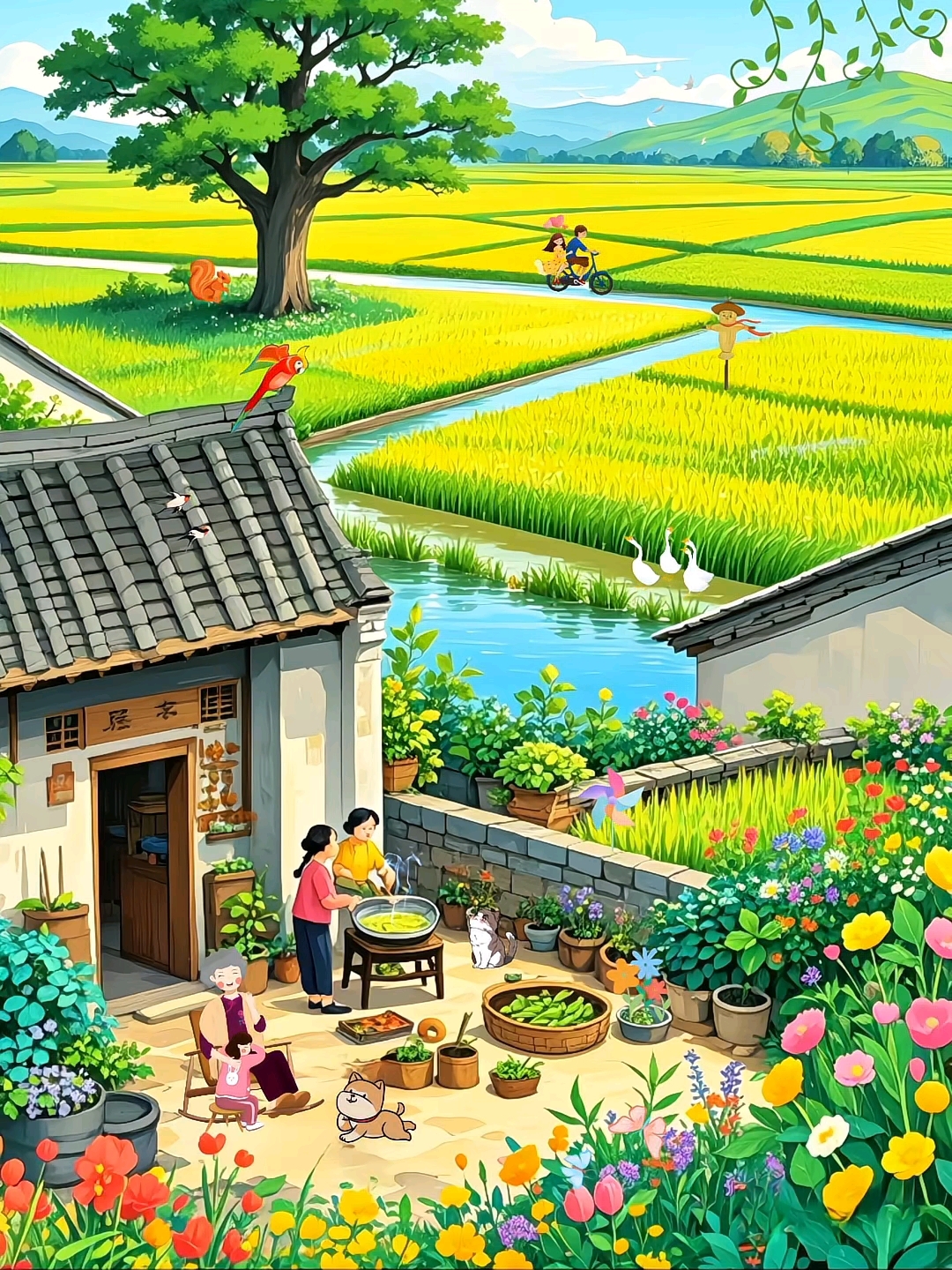 治愈系插画