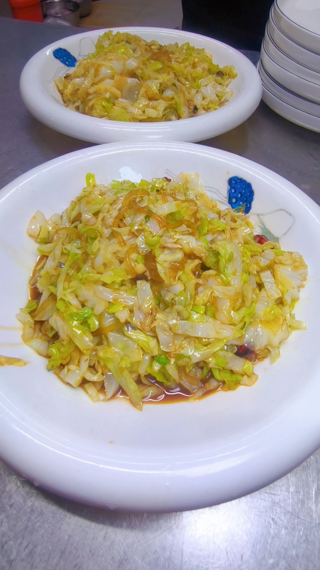甘蓝炒粉条