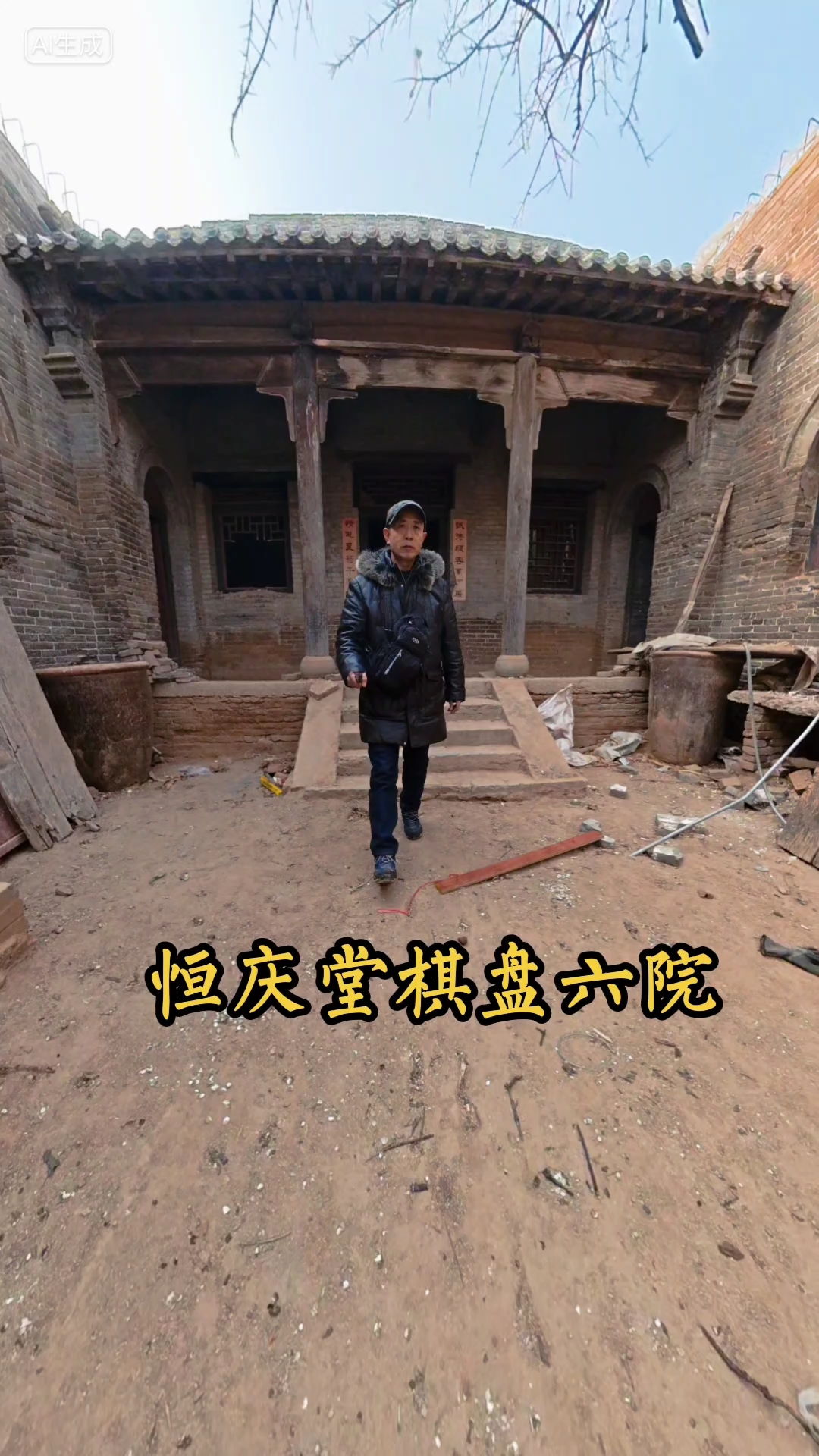 恒庆堂棋盘六院老宅，位于武安市伯延古镇