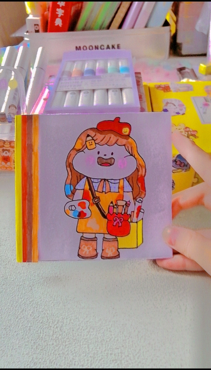 自制手帐本,这个肉球真的好可爱呀