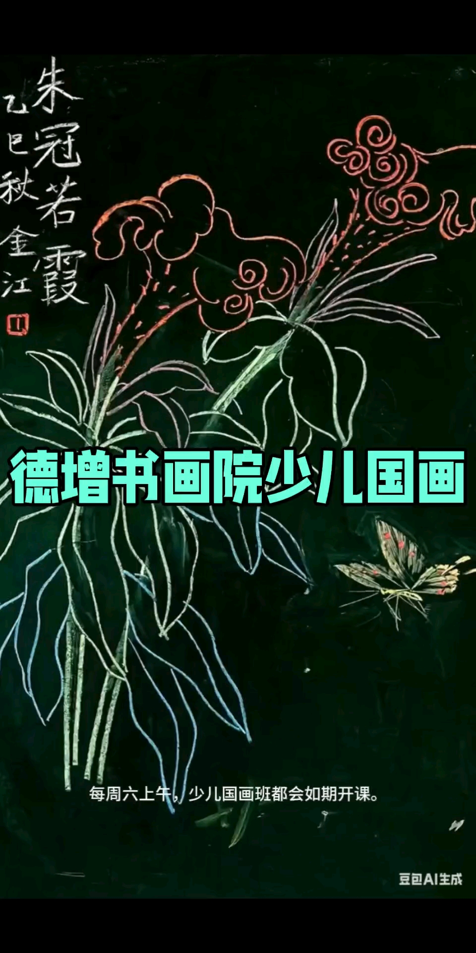 德增书画院少儿国画