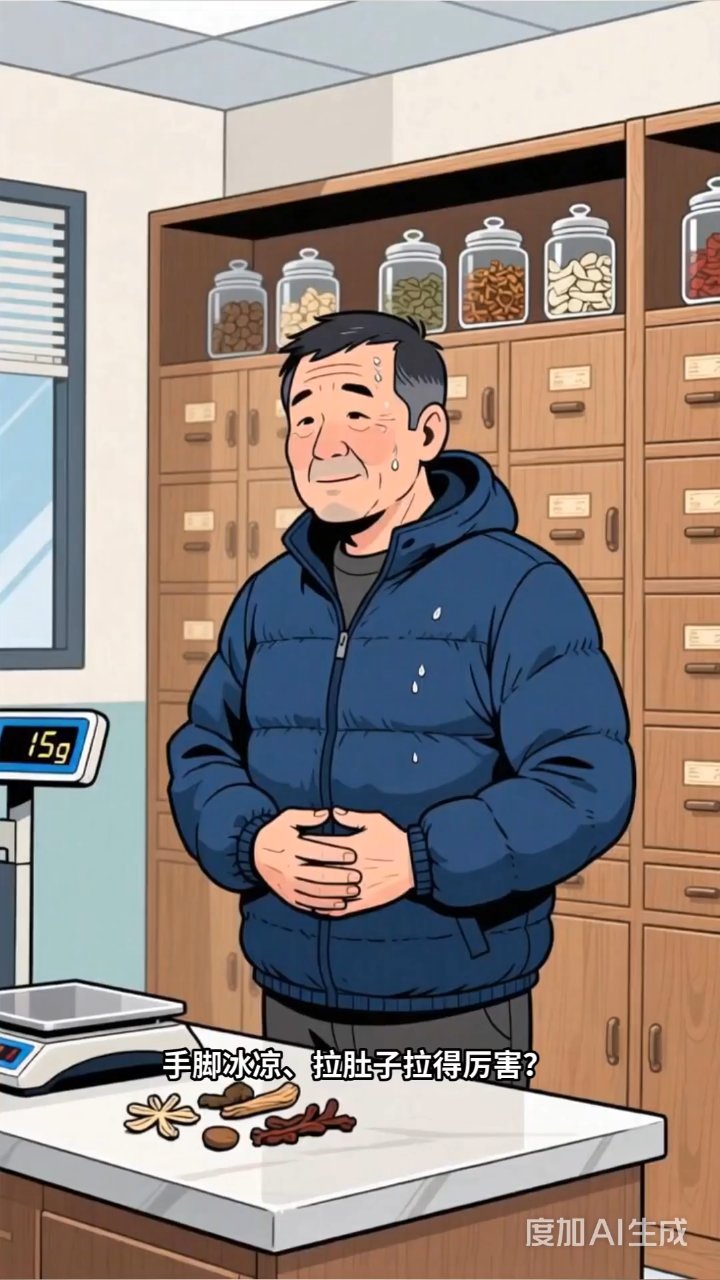 手脚冰凉拉肚子?四逆汤三味药暖身又止泻