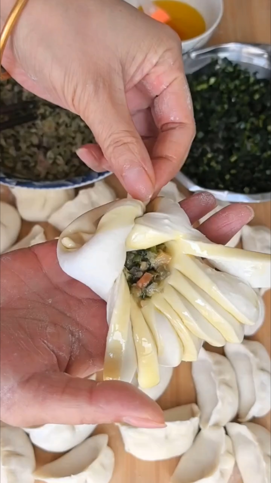 包子花样做法 这样做出来的包子太好看了