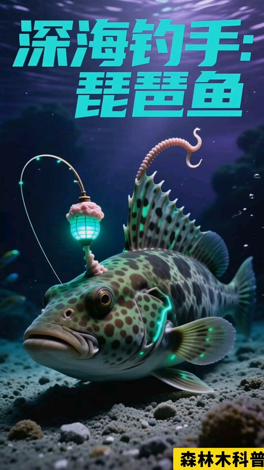 琵琶鱼，提着灯笼诱世界