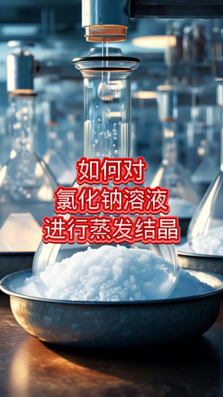 如何对氯化钠溶液进行蒸发结晶?