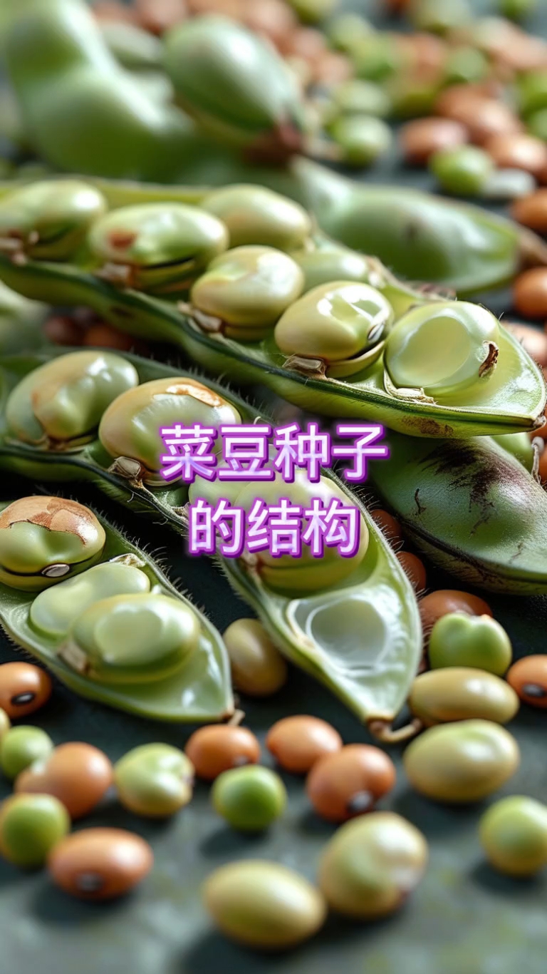 菜豆种子的结构
