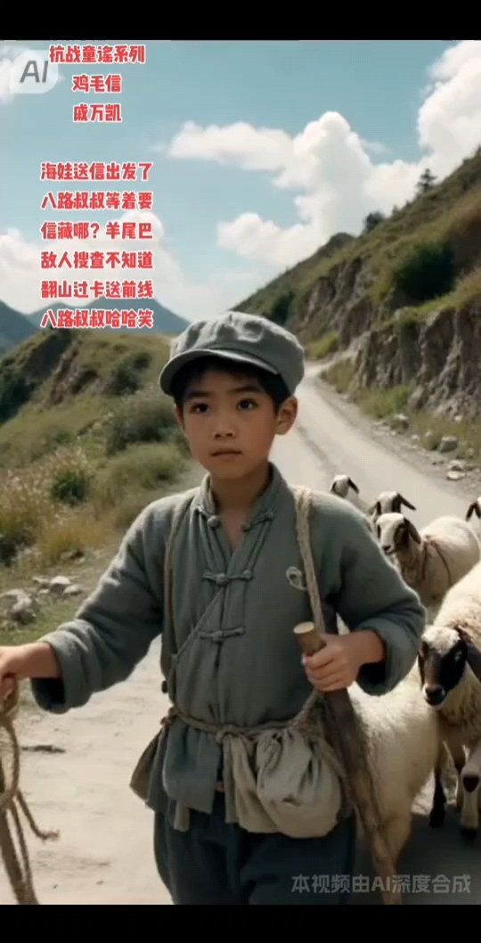 抗战童谣:《鸡毛信》(戚万凯)