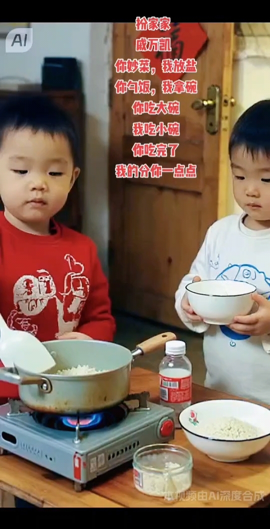 儿歌:《扮家家》(戚万凯)