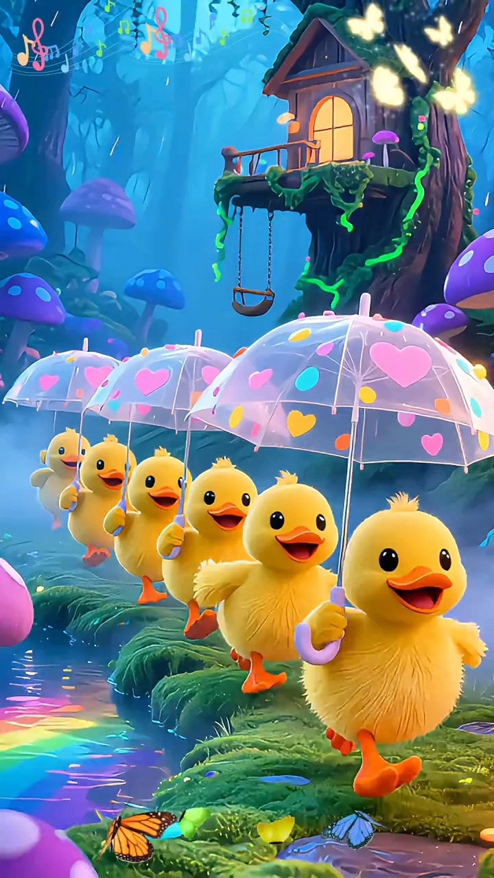 0-3岁早教儿歌《数鸭子》