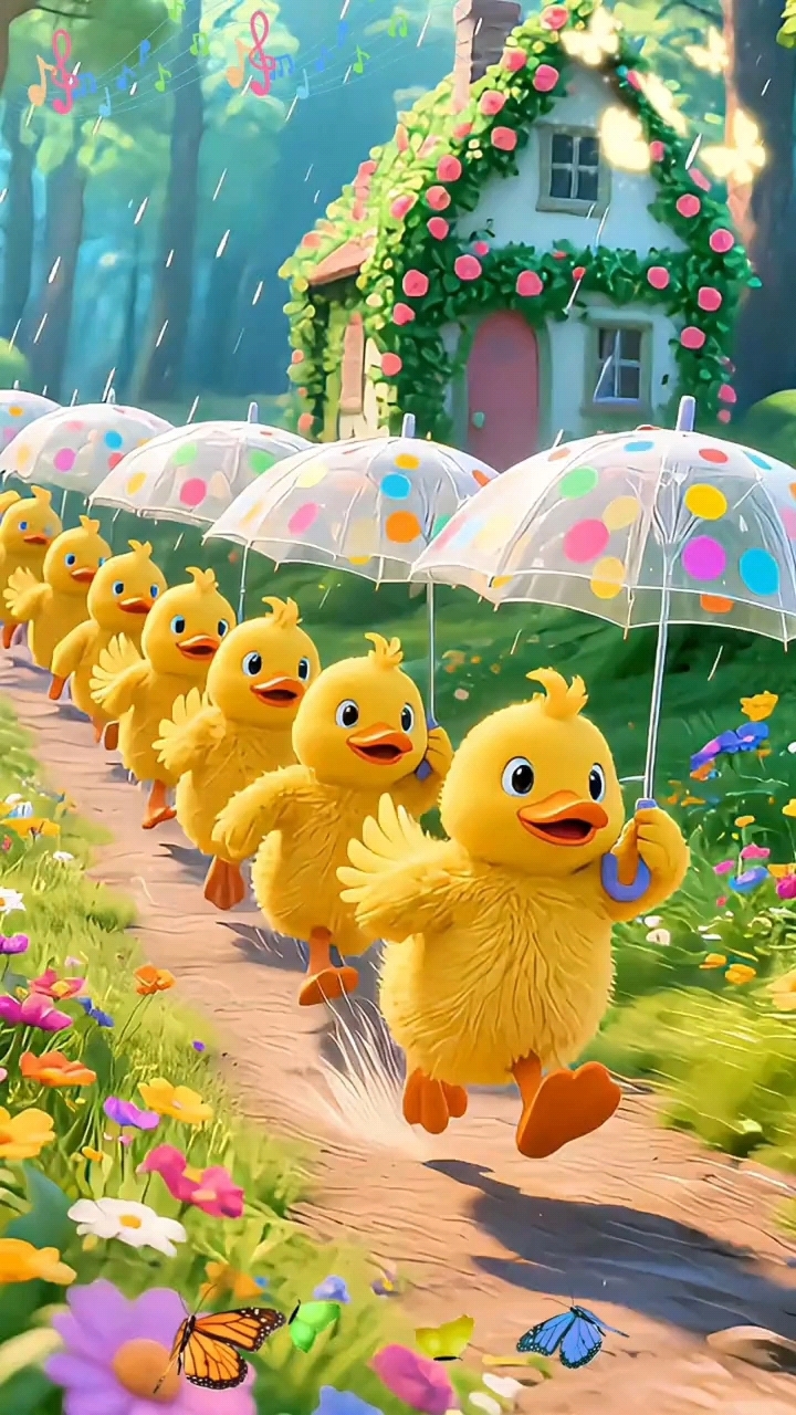 早教儿歌《数鸭子》