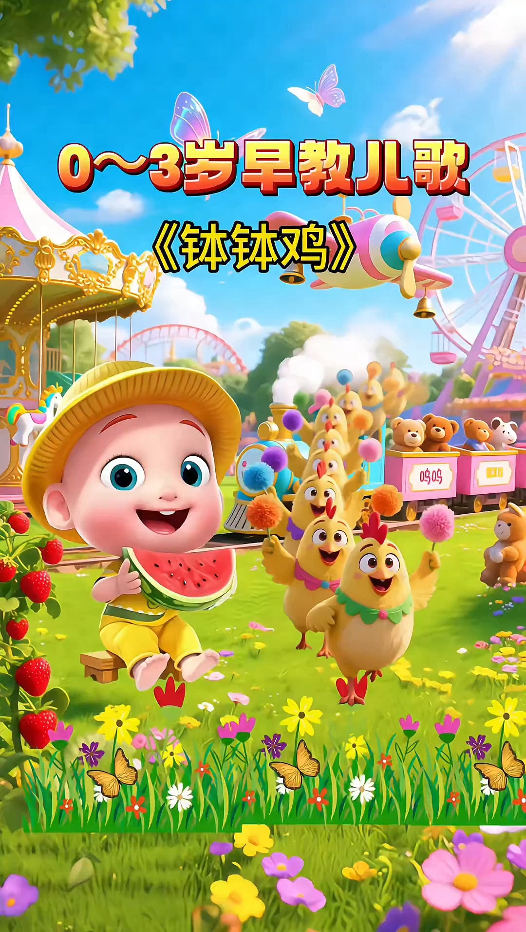 早教儿歌《钵钵鸡》