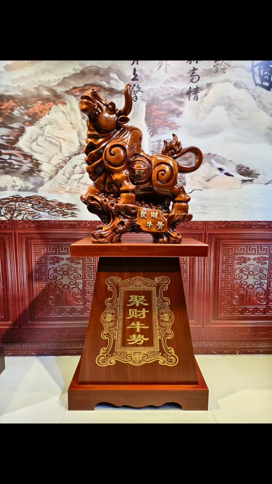 西安开业礼品摆件 乔迁之喜落地工艺品全国发货