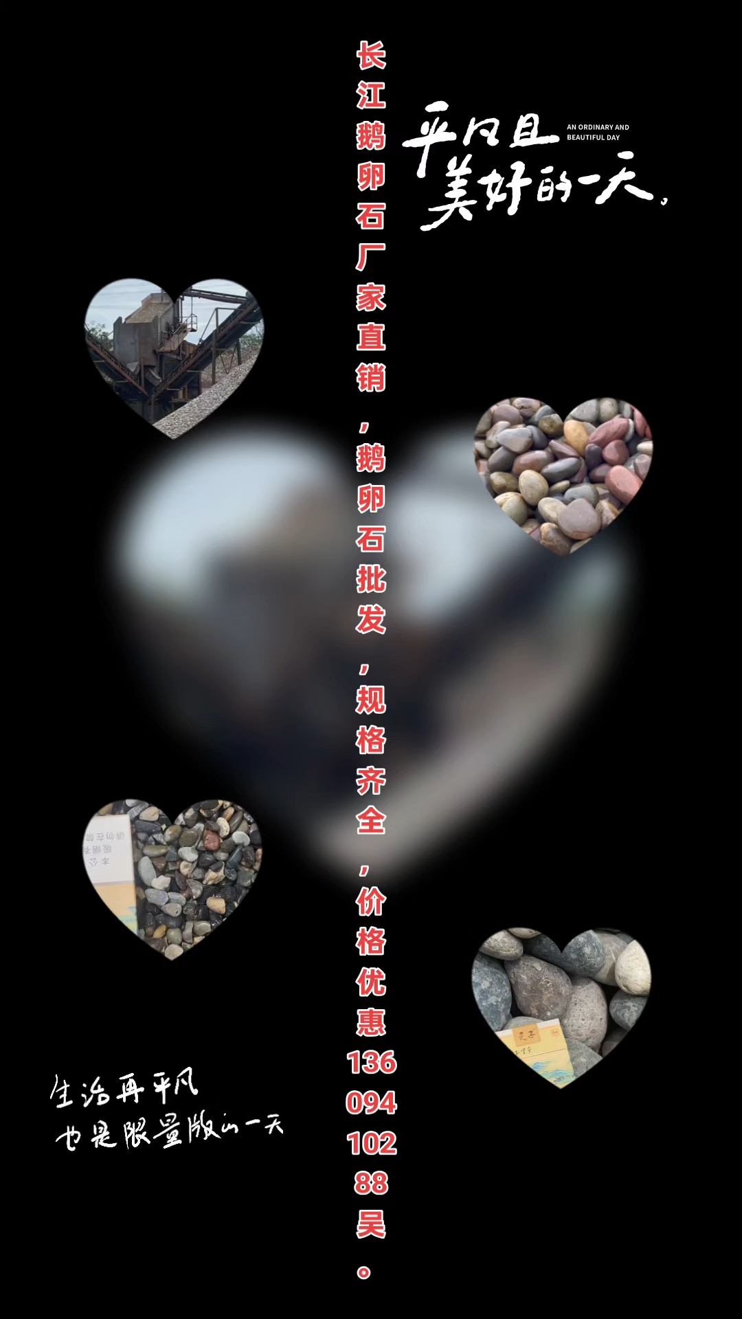 长江鹅卵石厂家直销批发13609410288吴