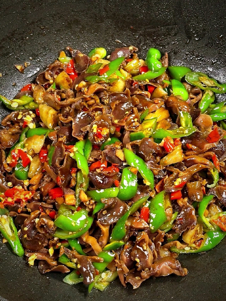 香辣鸡胗,好吃不长肉!