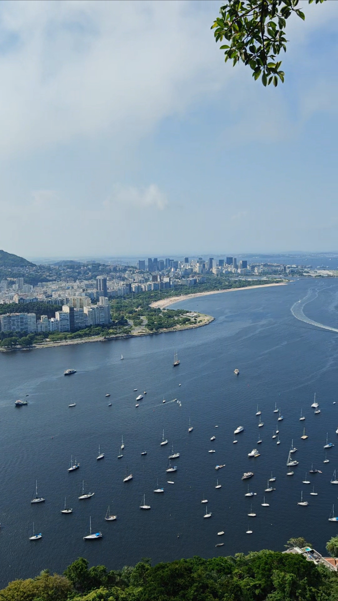 巴西面包山是里约热内卢的著名景点，位于瓜纳巴拉湾入口处