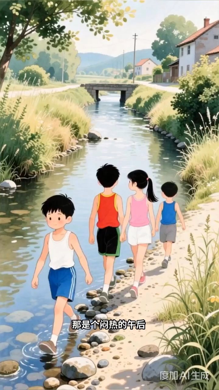 童年河沟捉鱼记，那口鲜味至今难忘