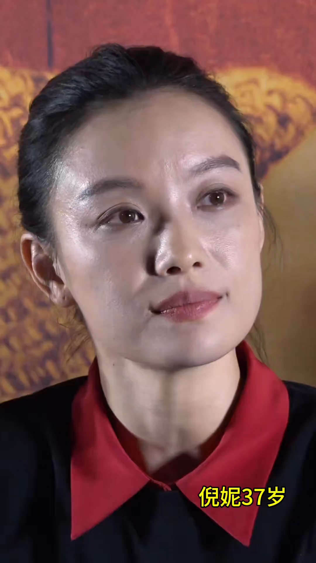 倪妮高清怼脸拍好美，皮肤状态绝了，自然大气。