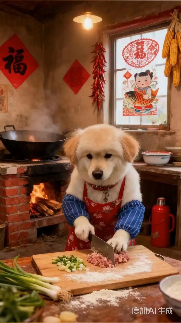 过年吃饺子