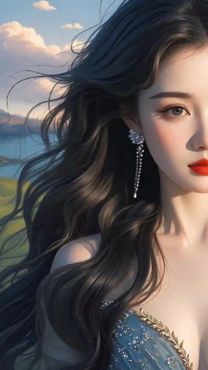 【美女壁纸头像】仙气十足,一眼心动!AI原创手机壁纸速收藏