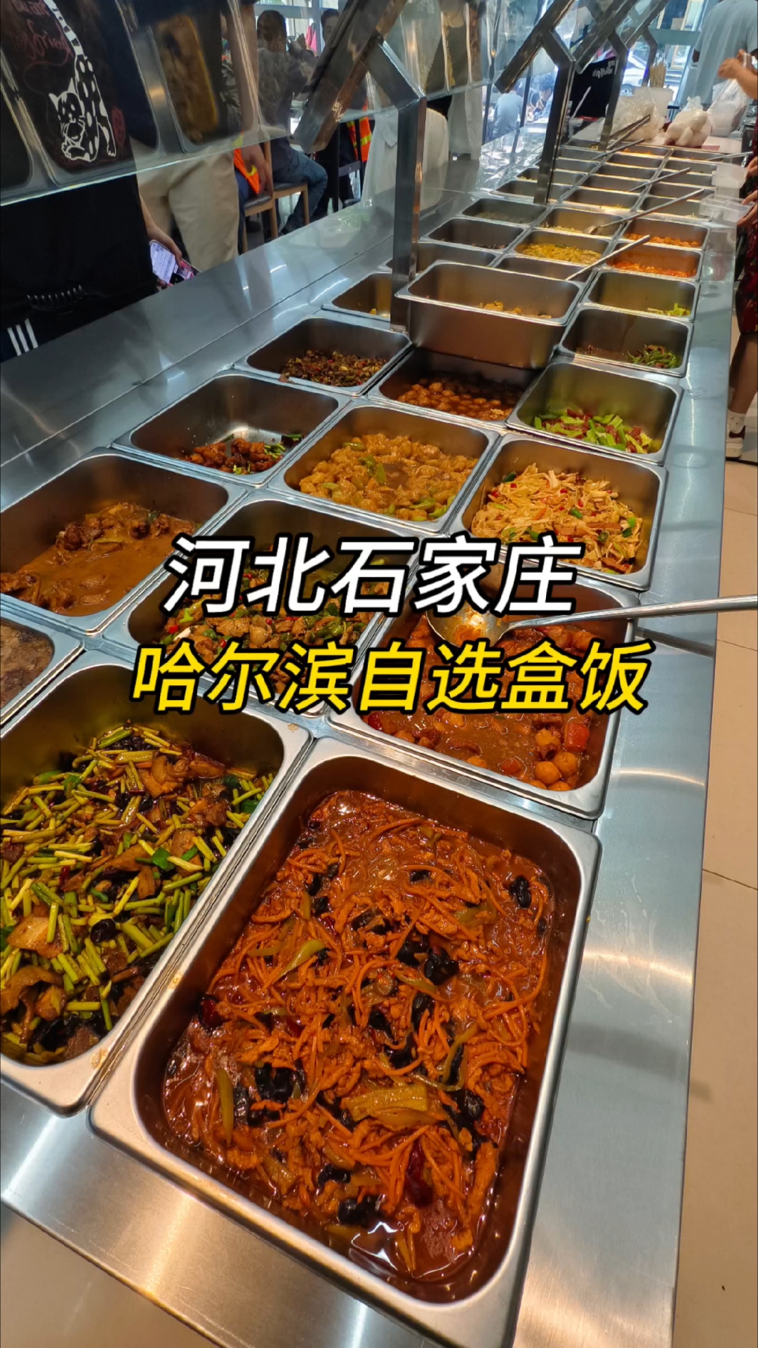 石家庄这家东北盒饭嘎嘎好吃!