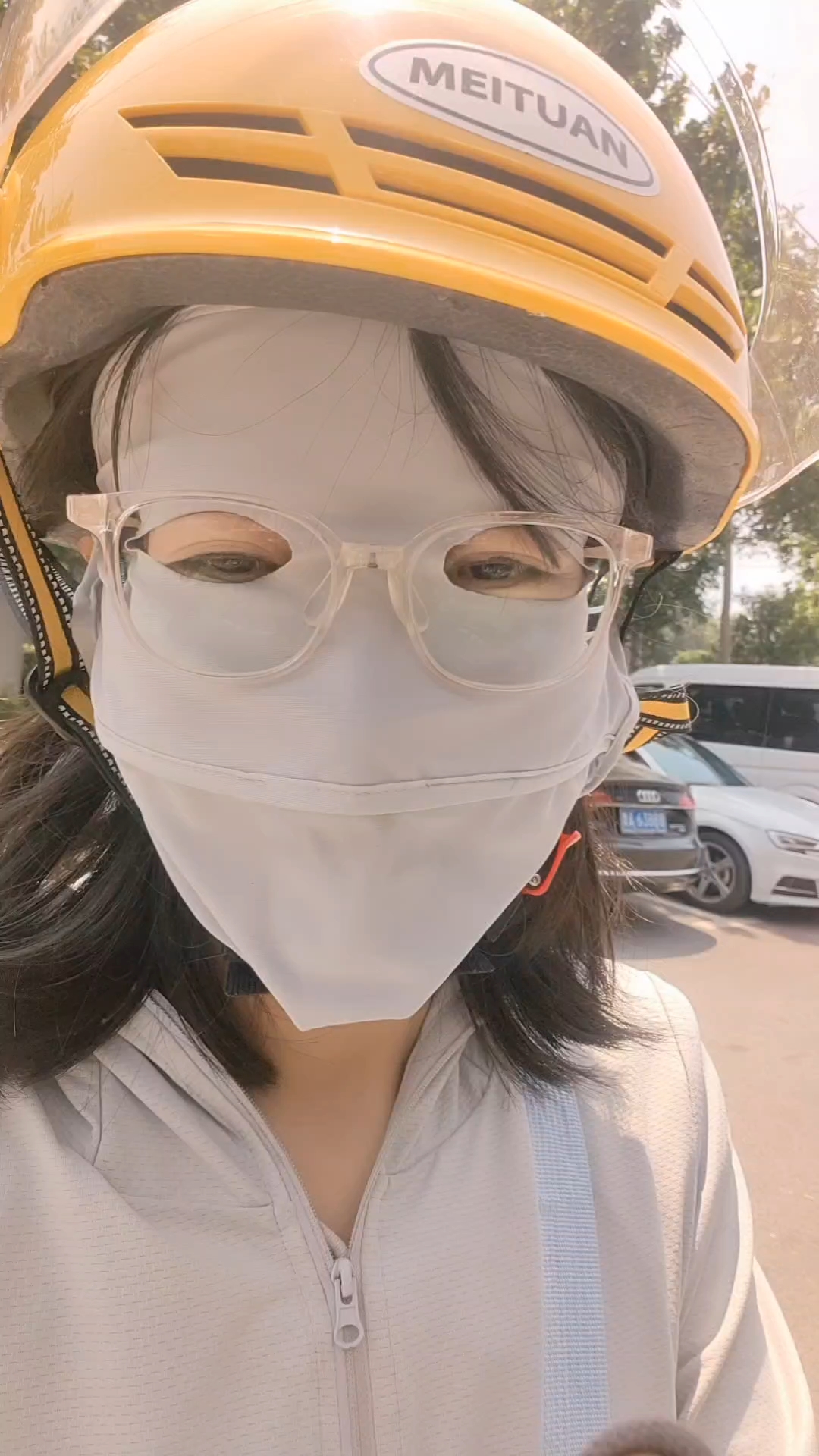 #送外卖#女骑手#美团众包#兼职送外卖 这一趟太值了也没有超时,把我乐坏了感谢平台